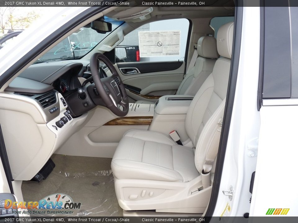 Cocoa/­Shale Interior - 2017 GMC Yukon XL Denali 4WD Photo #6