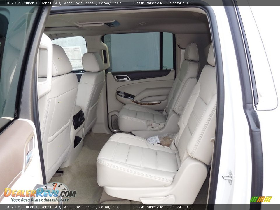 Rear Seat of 2017 GMC Yukon XL Denali 4WD Photo #7