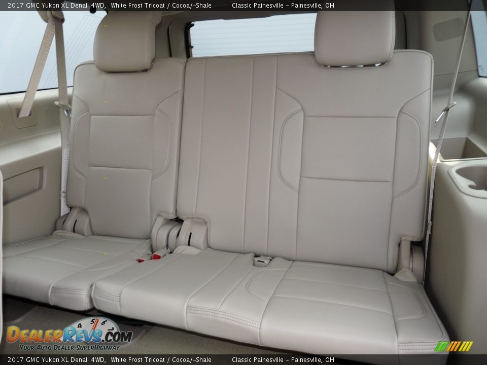 Rear Seat of 2017 GMC Yukon XL Denali 4WD Photo #8