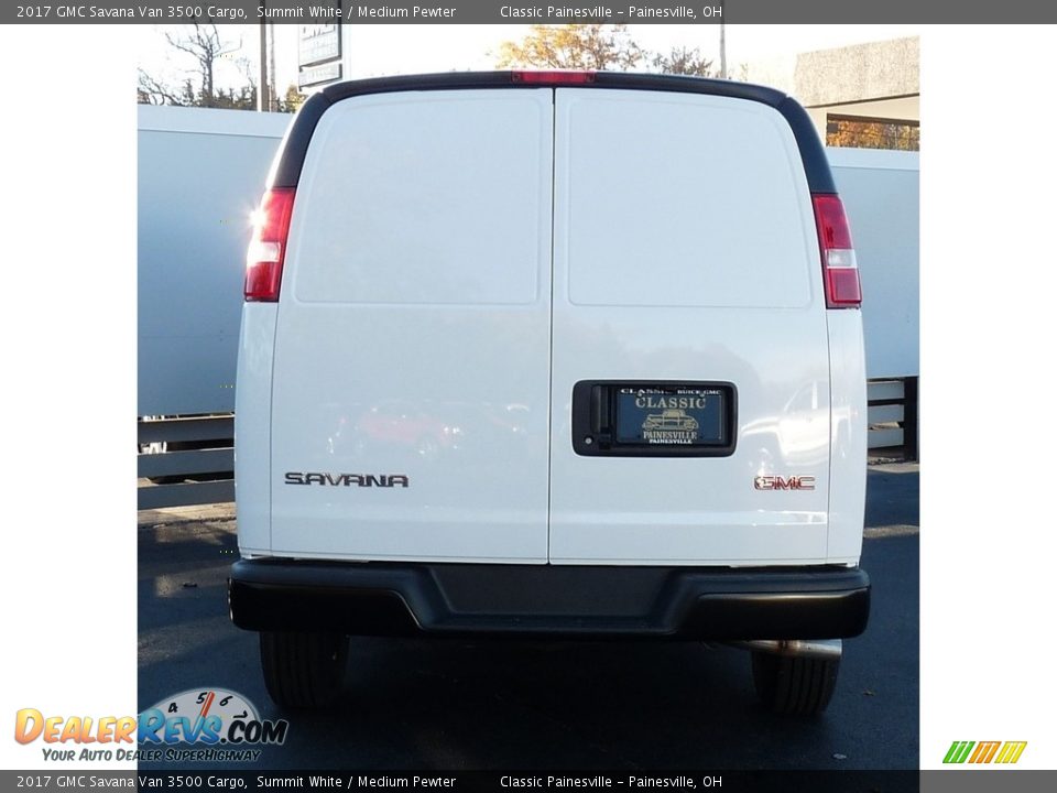 2017 GMC Savana Van 3500 Cargo Summit White / Medium Pewter Photo #2