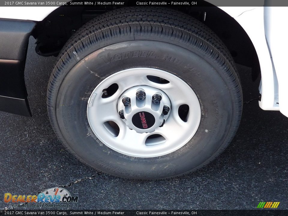 2017 GMC Savana Van 3500 Cargo Summit White / Medium Pewter Photo #5