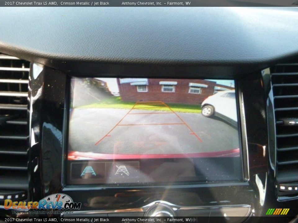 2017 Chevrolet Trax LS AWD Crimson Metallic / Jet Black Photo #14