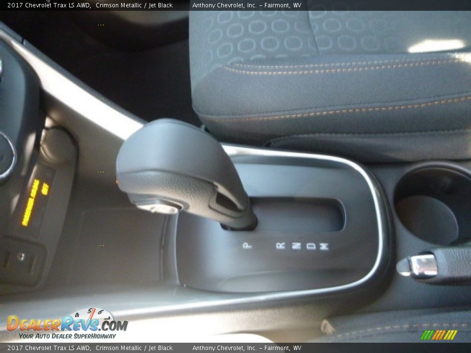 2017 Chevrolet Trax LS AWD Crimson Metallic / Jet Black Photo #15