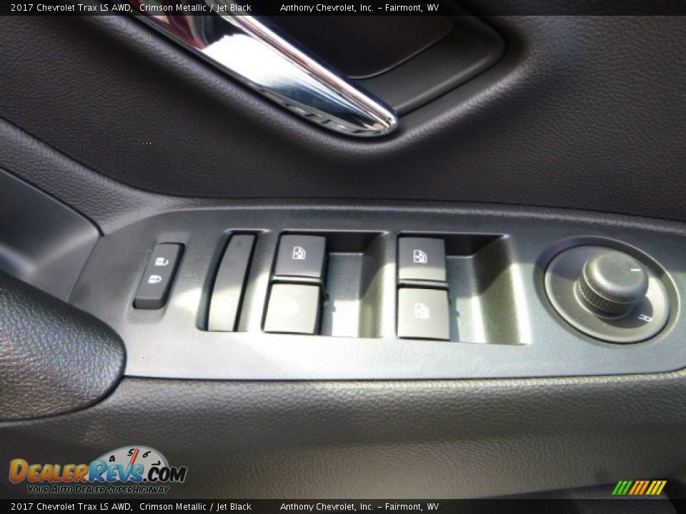 2017 Chevrolet Trax LS AWD Crimson Metallic / Jet Black Photo #19