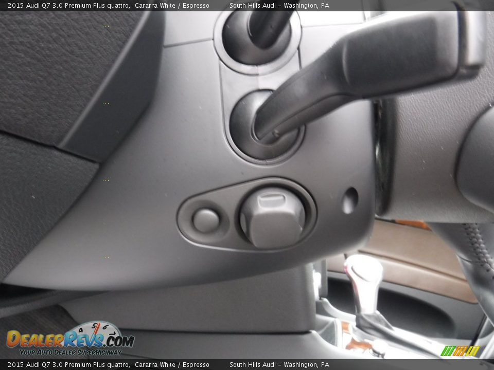 2015 Audi Q7 3.0 Premium Plus quattro Cararra White / Espresso Photo #22