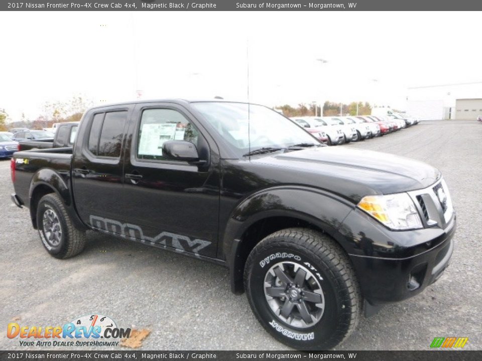 Magnetic Black 2017 Nissan Frontier Pro-4X Crew Cab 4x4 Photo #1