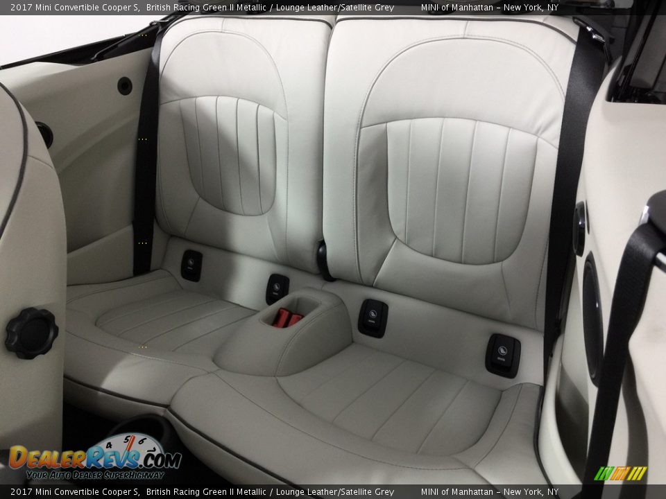 Rear Seat of 2017 Mini Convertible Cooper S Photo #18
