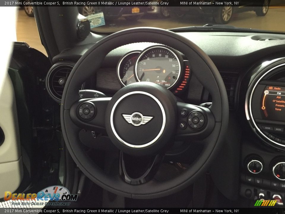 2017 Mini Convertible Cooper S Steering Wheel Photo #22