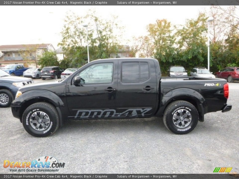 Magnetic Black 2017 Nissan Frontier Pro-4X Crew Cab 4x4 Photo #11