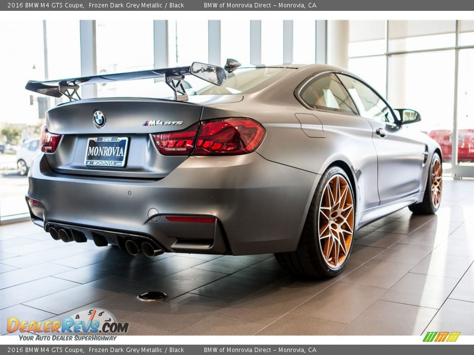 2016 BMW M4 GTS Coupe Frozen Dark Grey Metallic / Black Photo #3