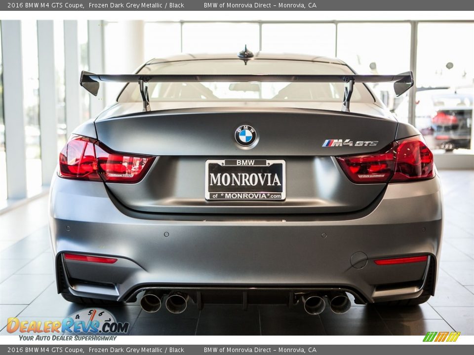 2016 BMW M4 GTS Coupe Frozen Dark Grey Metallic / Black Photo #4