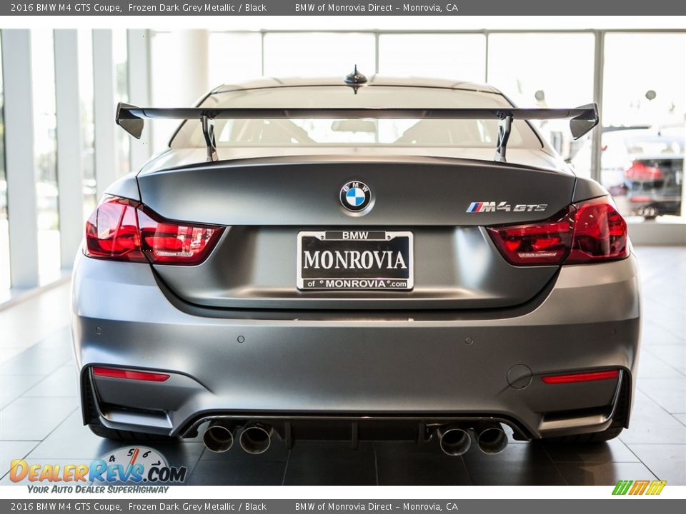 2016 BMW M4 GTS Coupe Frozen Dark Grey Metallic / Black Photo #4