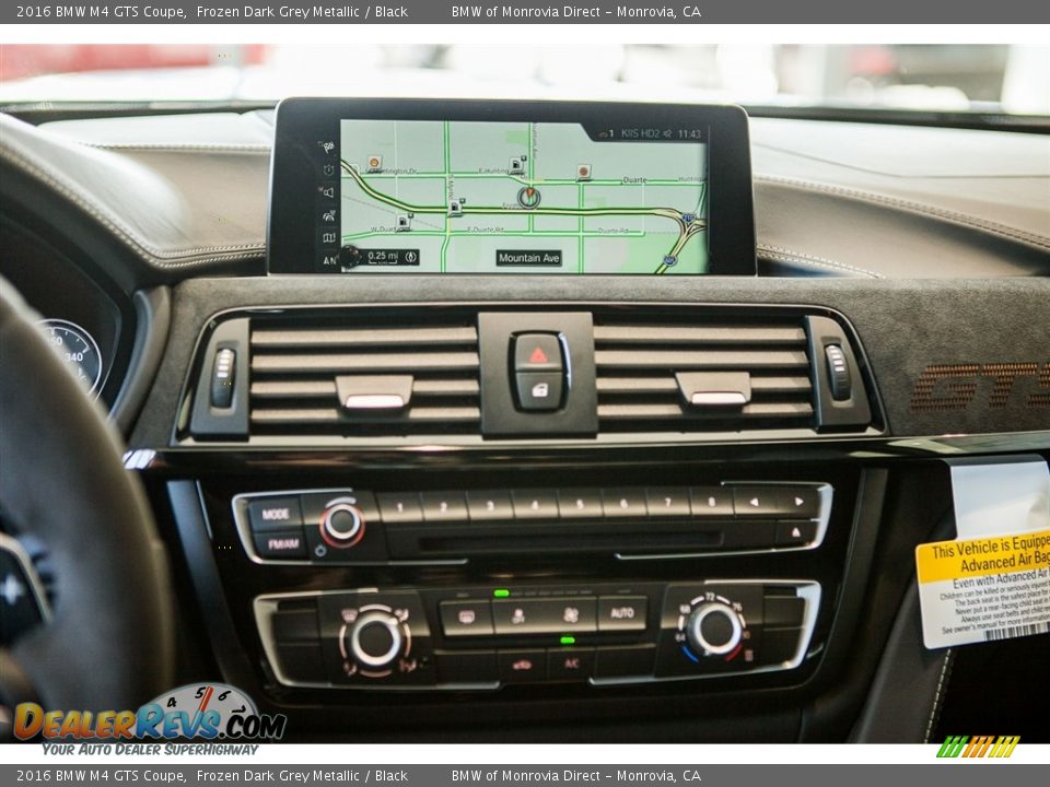 2016 BMW M4 GTS Coupe Frozen Dark Grey Metallic / Black Photo #5