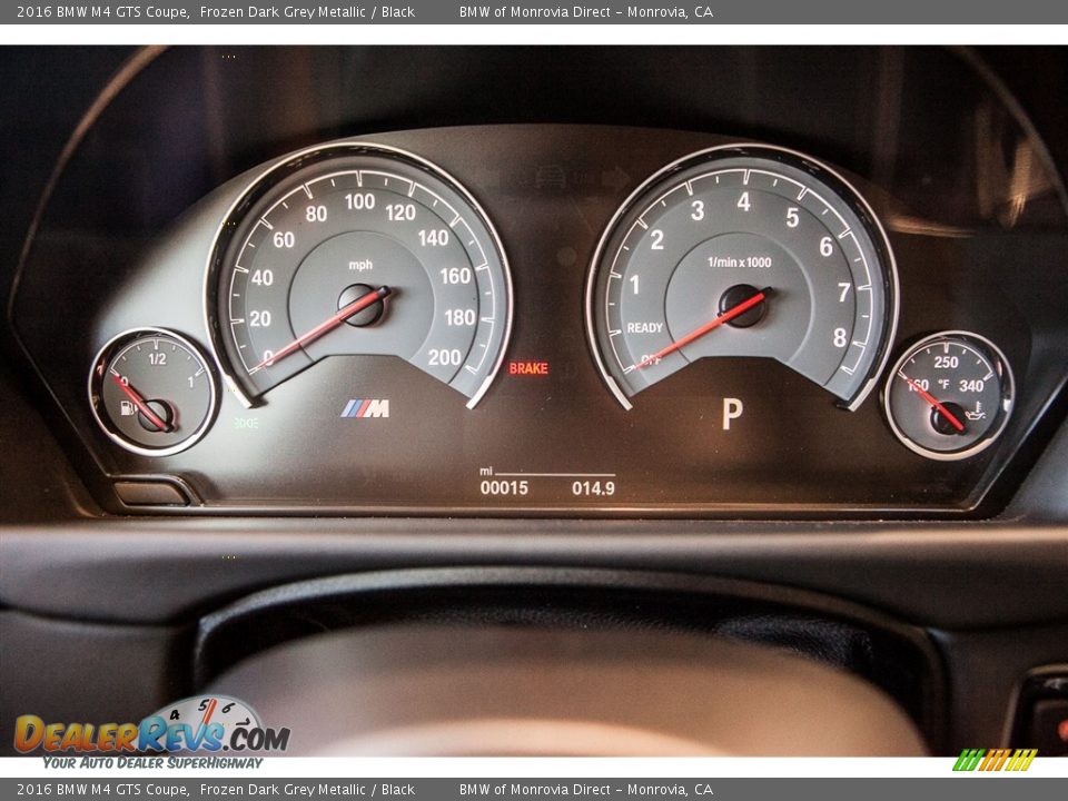 2016 BMW M4 GTS Coupe Gauges Photo #7