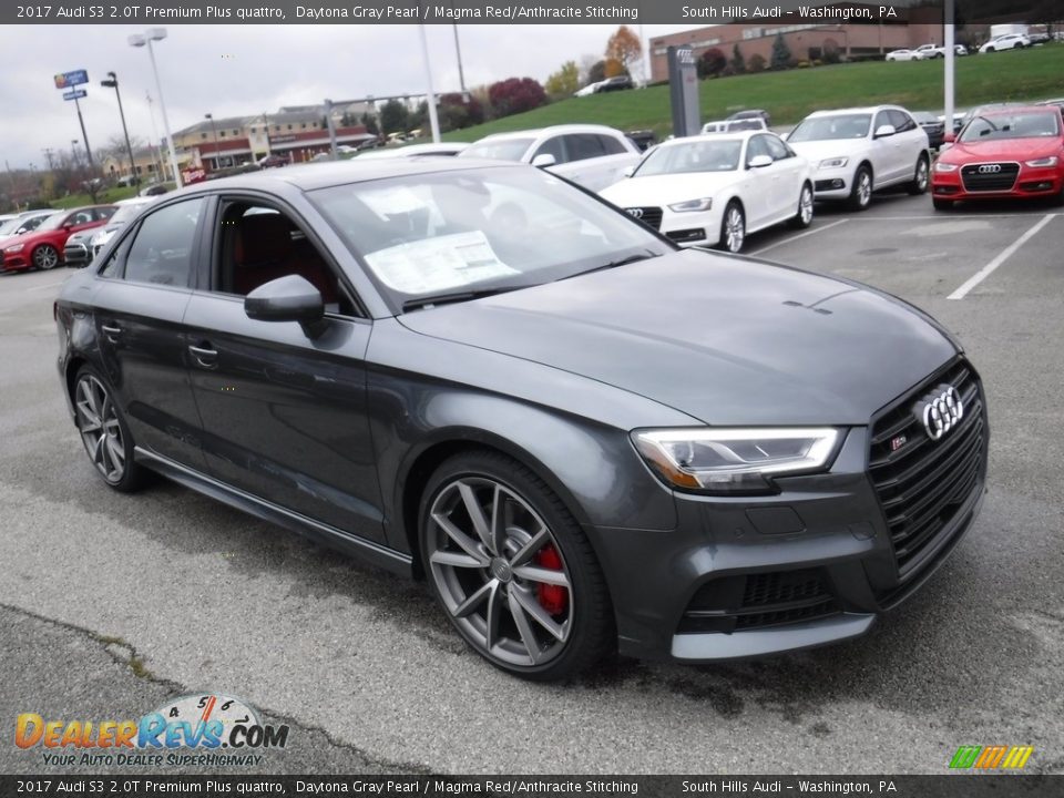Front 3/4 View of 2017 Audi S3 2.0T Premium Plus quattro Photo #7
