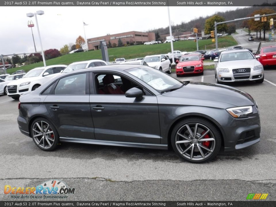 Daytona Gray Pearl 2017 Audi S3 2.0T Premium Plus quattro Photo #8