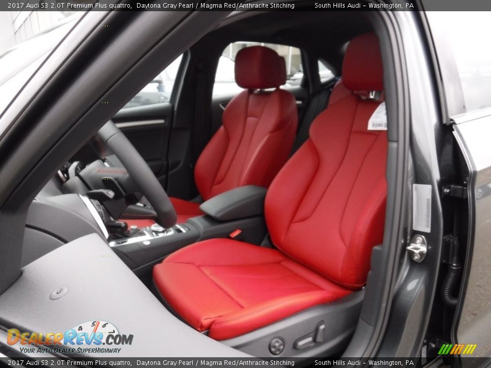 Front Seat of 2017 Audi S3 2.0T Premium Plus quattro Photo #20