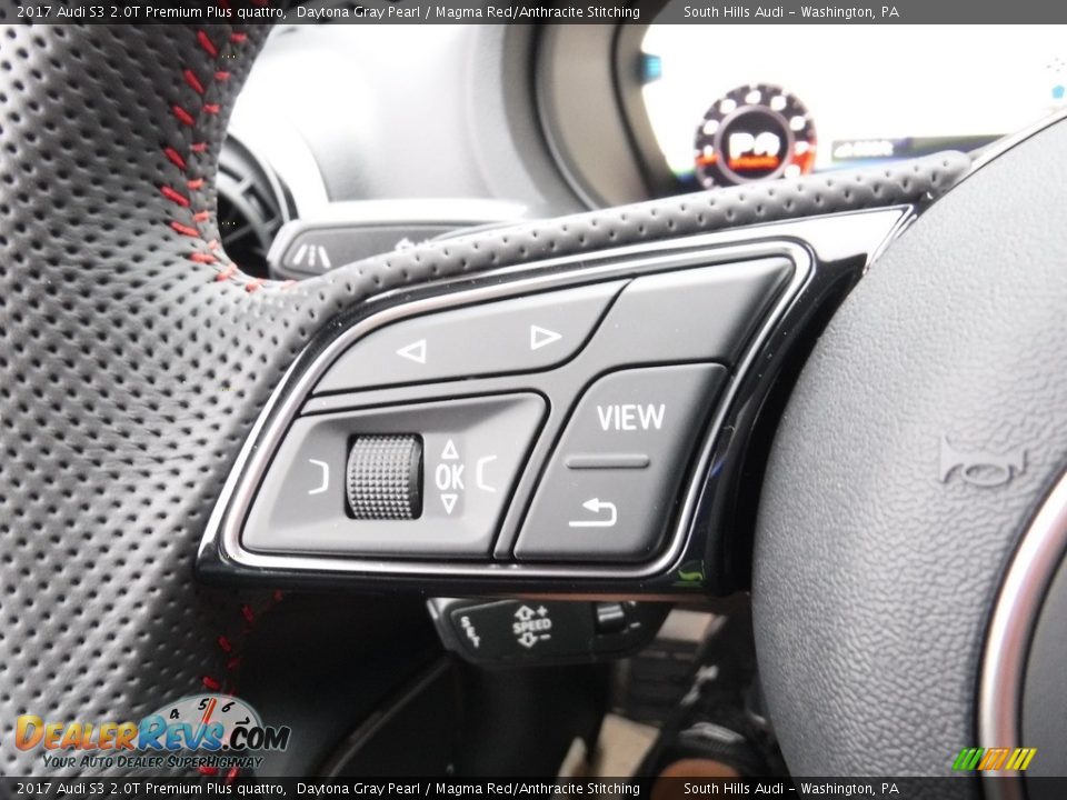 Controls of 2017 Audi S3 2.0T Premium Plus quattro Photo #30
