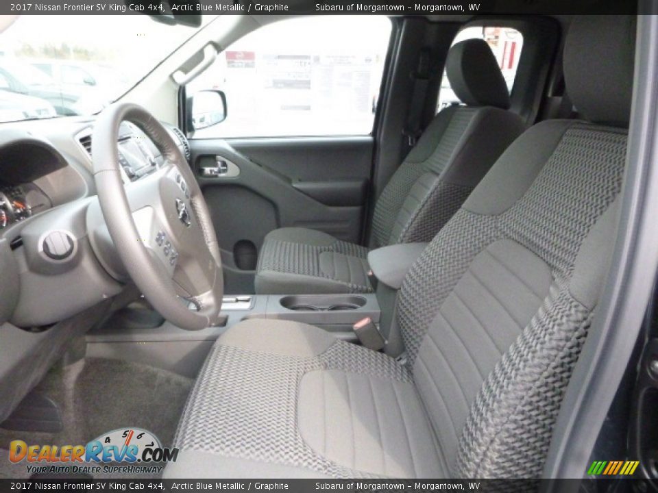 Graphite Interior - 2017 Nissan Frontier SV King Cab 4x4 Photo #13
