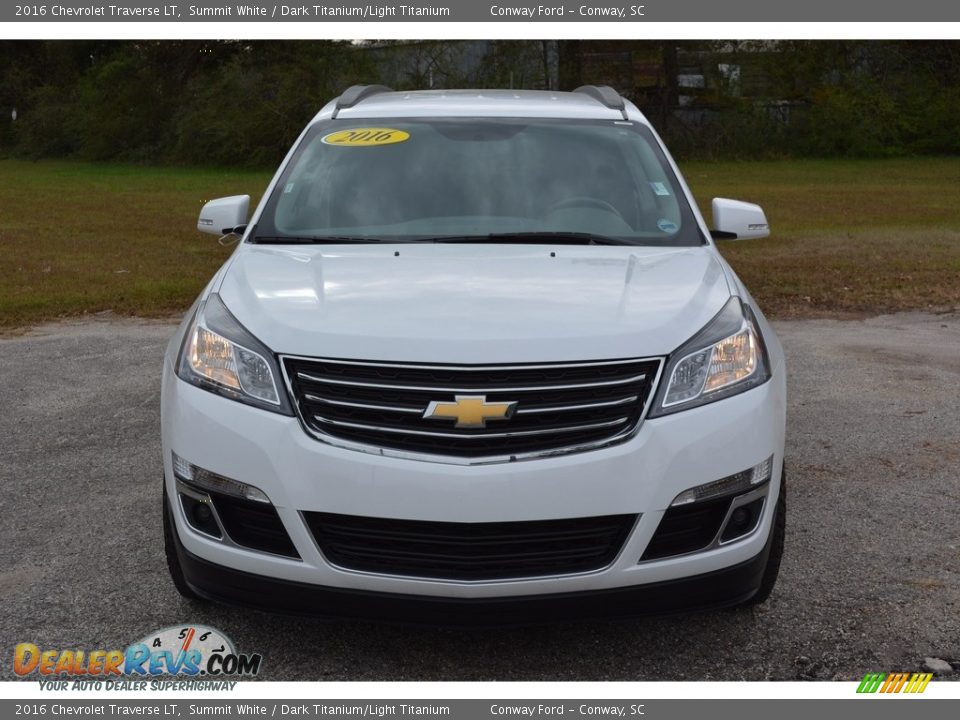 2016 Chevrolet Traverse LT Summit White / Dark Titanium/Light Titanium Photo #10