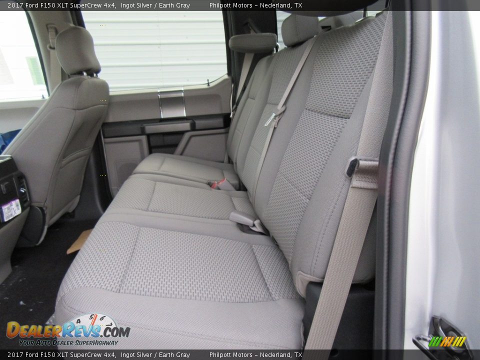 Rear Seat of 2017 Ford F150 XLT SuperCrew 4x4 Photo #19