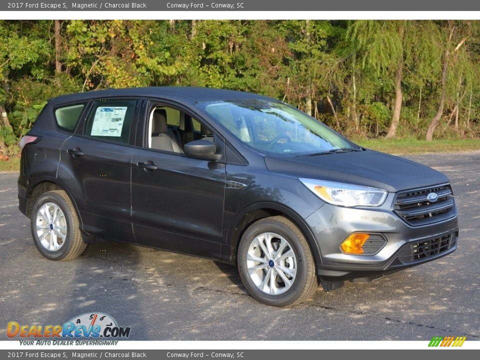 2017 Ford Escape S Magnetic / Charcoal Black Photo #1