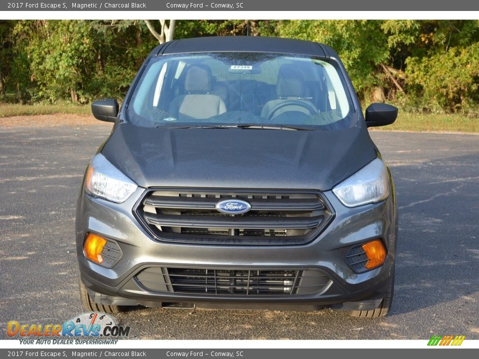 2017 Ford Escape S Magnetic / Charcoal Black Photo #9