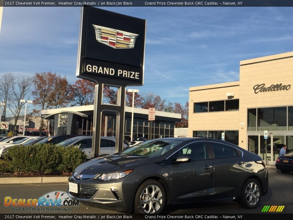 2017 Chevrolet Volt Premier Heather Gray Metallic / Jet Black/Jet Black Photo #1