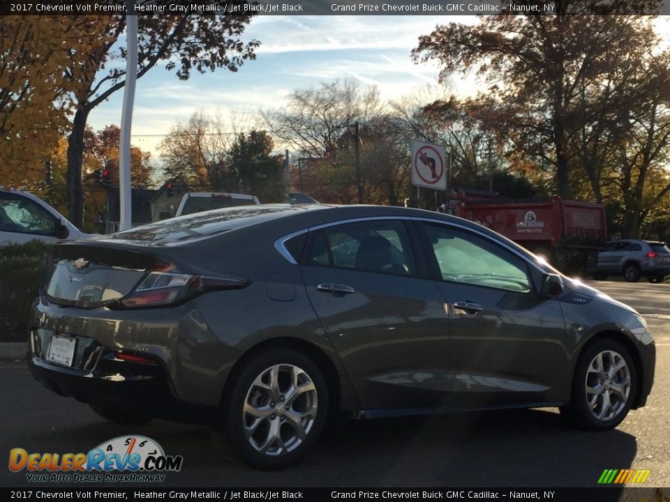 2017 Chevrolet Volt Premier Heather Gray Metallic / Jet Black/Jet Black Photo #4