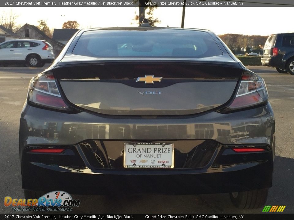 2017 Chevrolet Volt Premier Heather Gray Metallic / Jet Black/Jet Black Photo #5