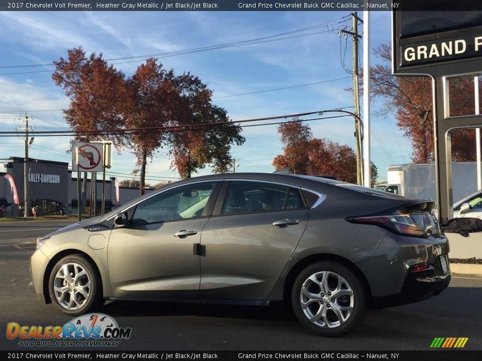 2017 Chevrolet Volt Premier Heather Gray Metallic / Jet Black/Jet Black Photo #6
