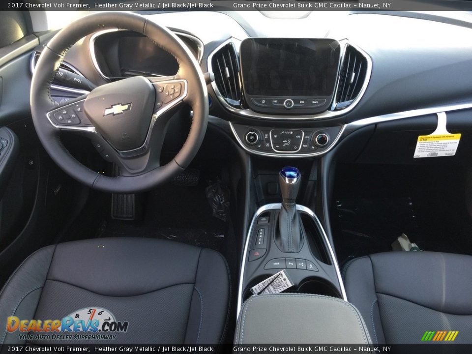 2017 Chevrolet Volt Premier Heather Gray Metallic / Jet Black/Jet Black Photo #8