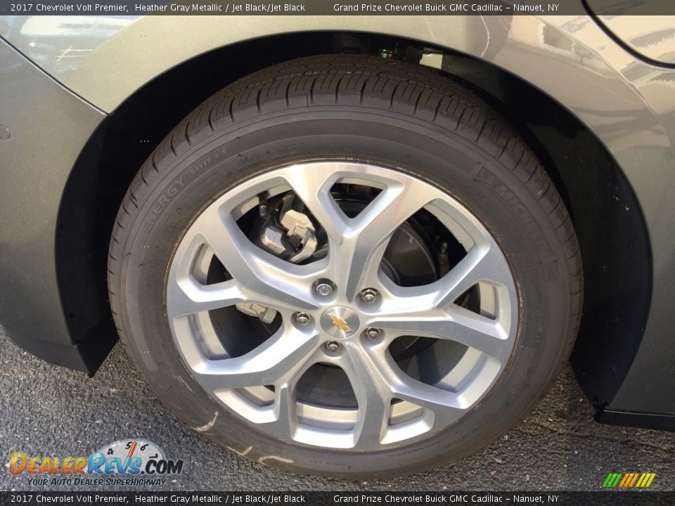 2017 Chevrolet Volt Premier Heather Gray Metallic / Jet Black/Jet Black Photo #10