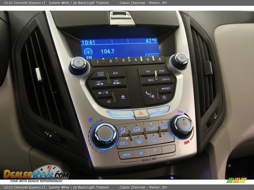 2010 Chevrolet Equinox LT Summit White / Jet Black/Light Titanium Photo #8