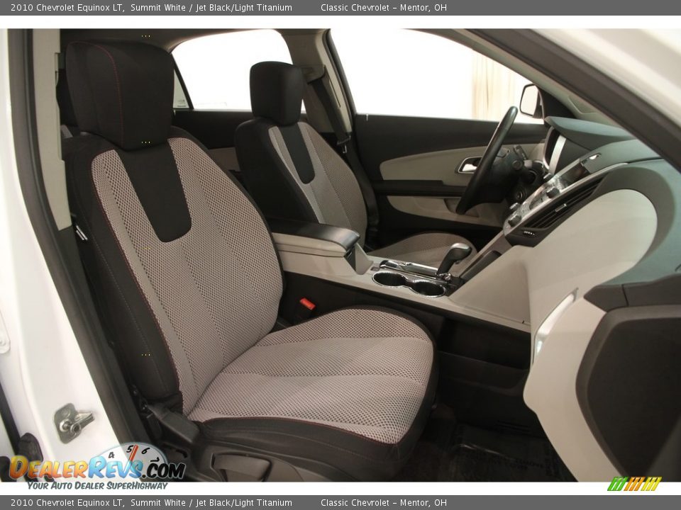 2010 Chevrolet Equinox LT Summit White / Jet Black/Light Titanium Photo #11