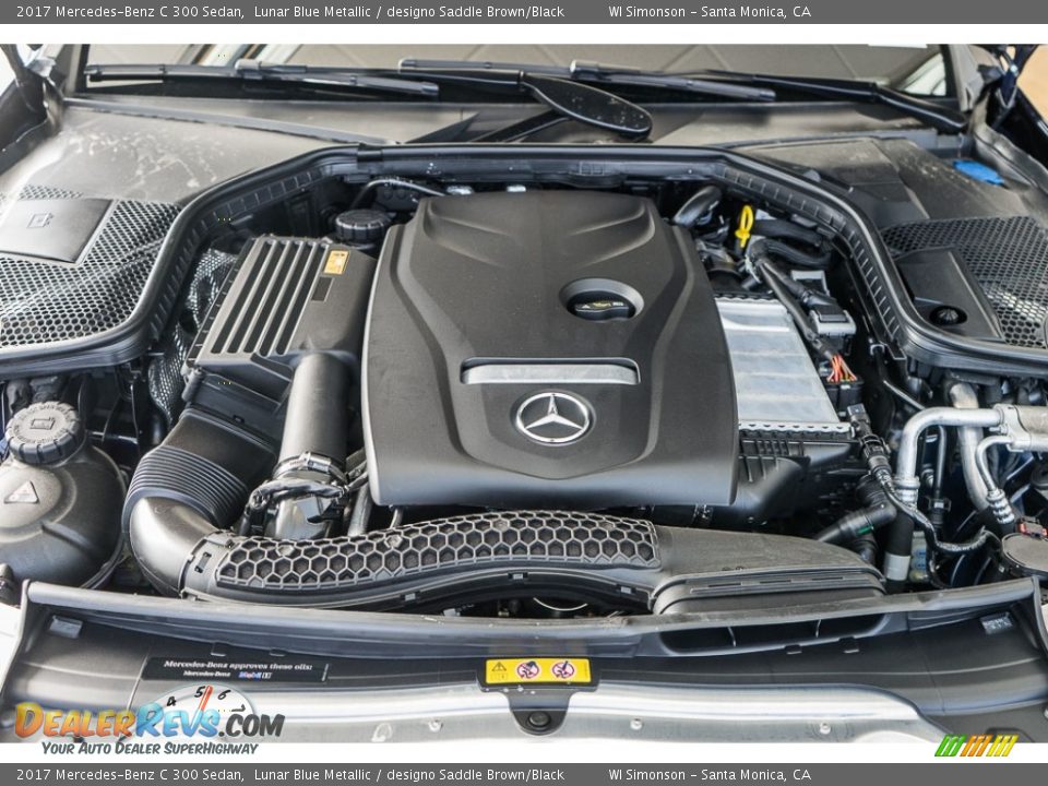 2017 Mercedes-Benz C 300 Sedan 2.0 Liter DI Turbocharged DOHC 16-Valve VVT 4 Cylinder Engine Photo #10