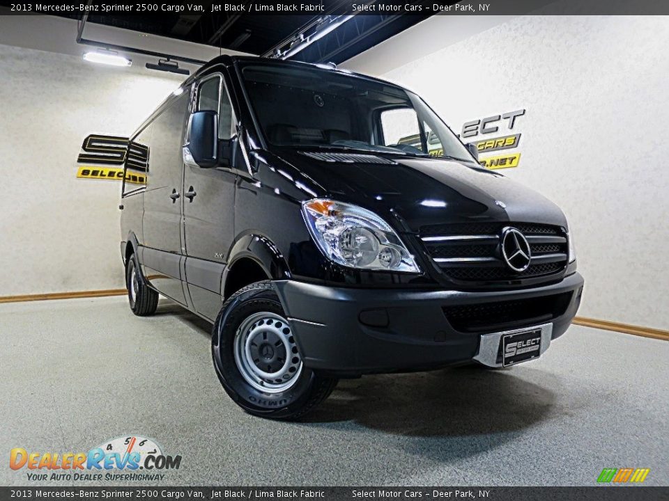 2013 Mercedes-Benz Sprinter 2500 Cargo Van Jet Black / Lima Black Fabric Photo #5