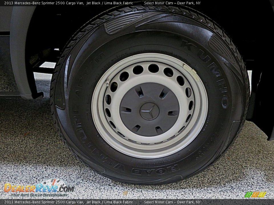 2013 Mercedes-Benz Sprinter 2500 Cargo Van Jet Black / Lima Black Fabric Photo #9