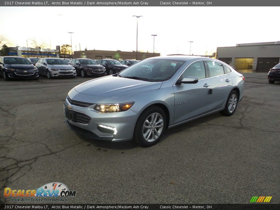 2017 Chevrolet Malibu LT Arctic Blue Metallic / Dark Atmosphere/Medium Ash Gray Photo #1