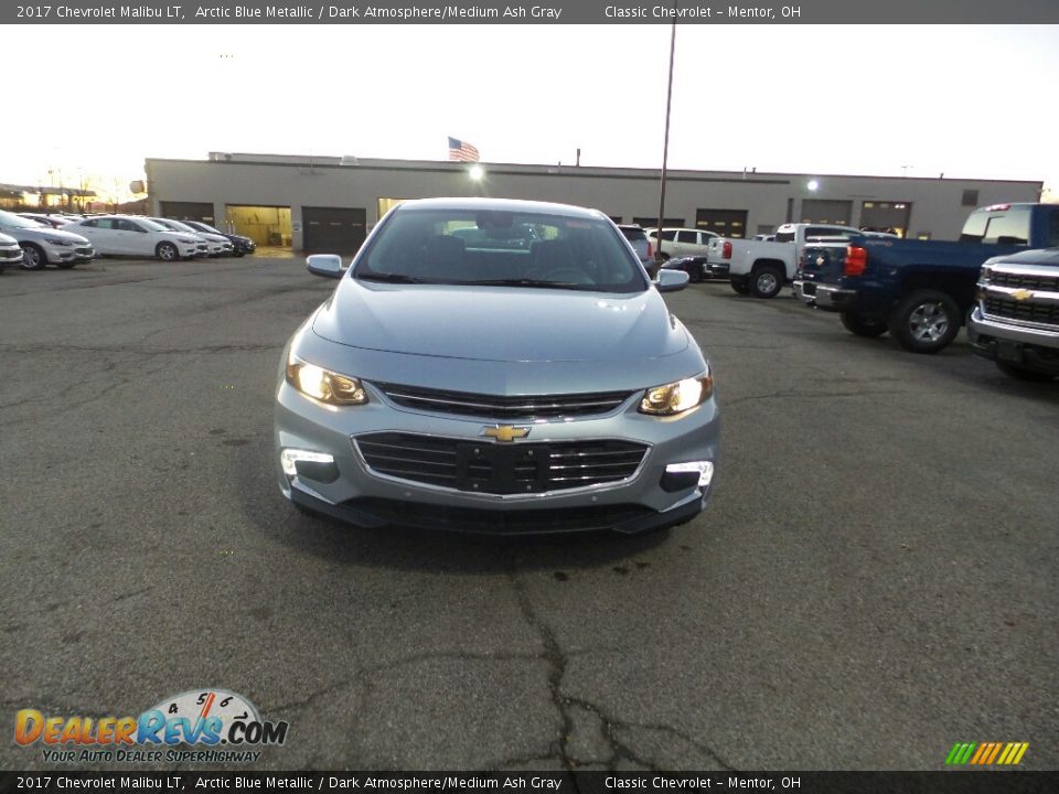 2017 Chevrolet Malibu LT Arctic Blue Metallic / Dark Atmosphere/Medium Ash Gray Photo #2