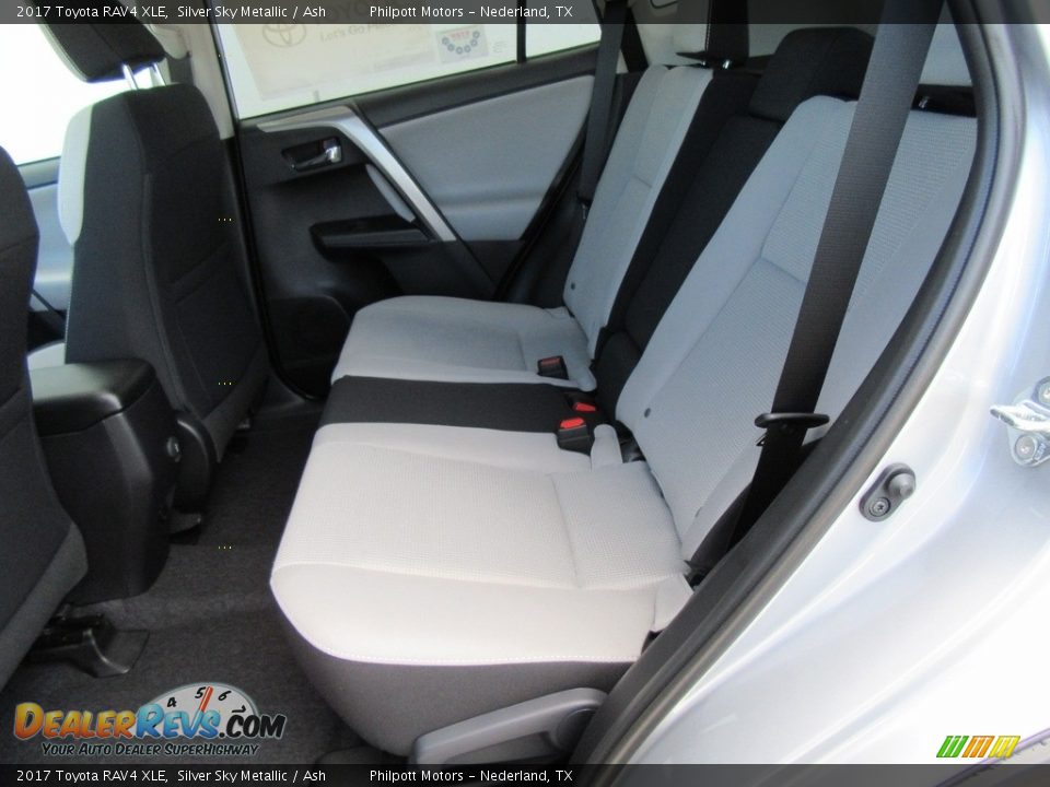 Rear Seat of 2017 Toyota RAV4 XLE Photo #18