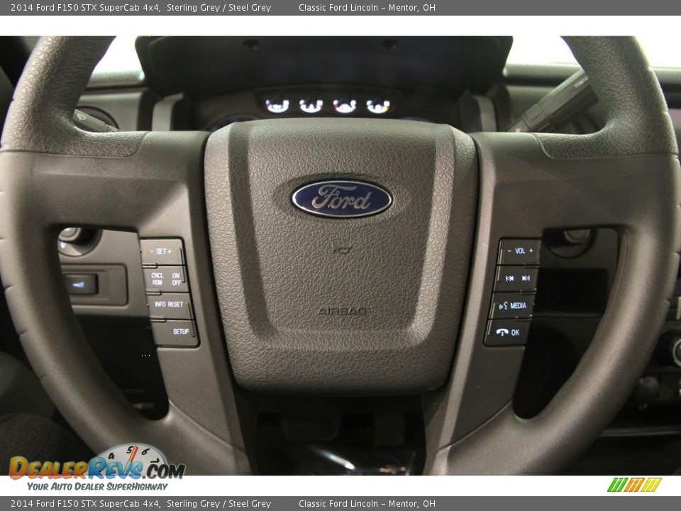 2014 Ford F150 STX SuperCab 4x4 Sterling Grey / Steel Grey Photo #6