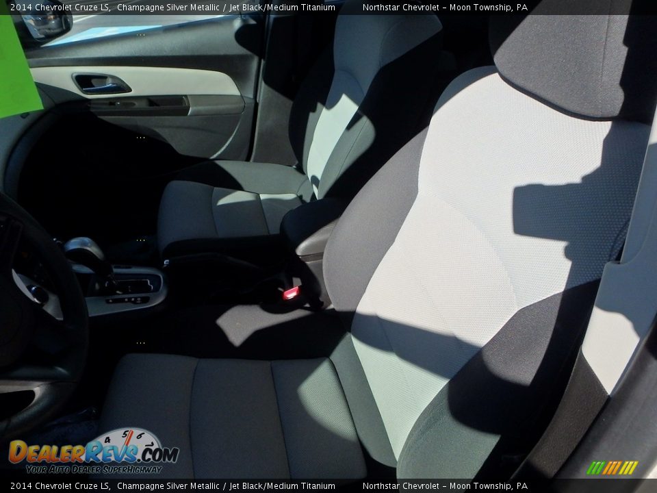 2014 Chevrolet Cruze LS Champagne Silver Metallic / Jet Black/Medium Titanium Photo #20
