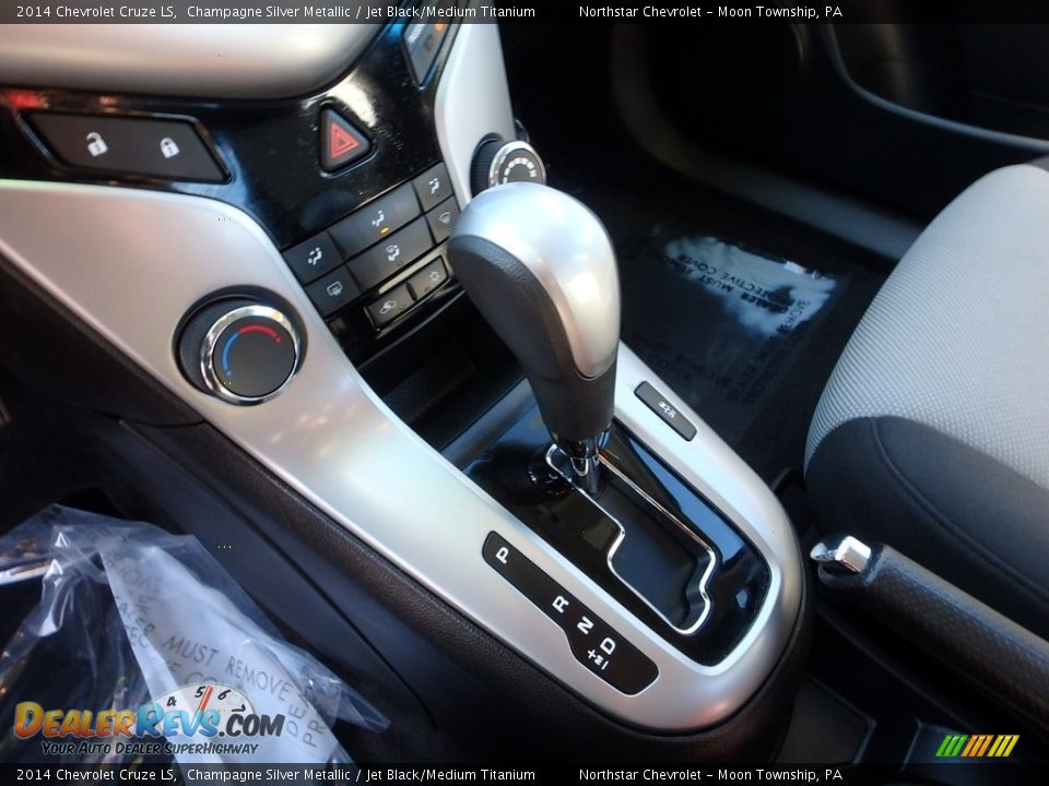2014 Chevrolet Cruze LS Champagne Silver Metallic / Jet Black/Medium Titanium Photo #26