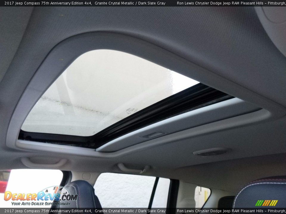 Sunroof of 2017 Jeep Compass 75th Anniversary Edition 4x4 Photo #16