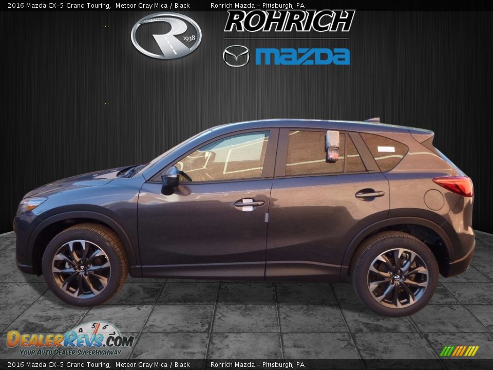 2016 Mazda CX-5 Grand Touring Meteor Gray Mica / Black Photo #3