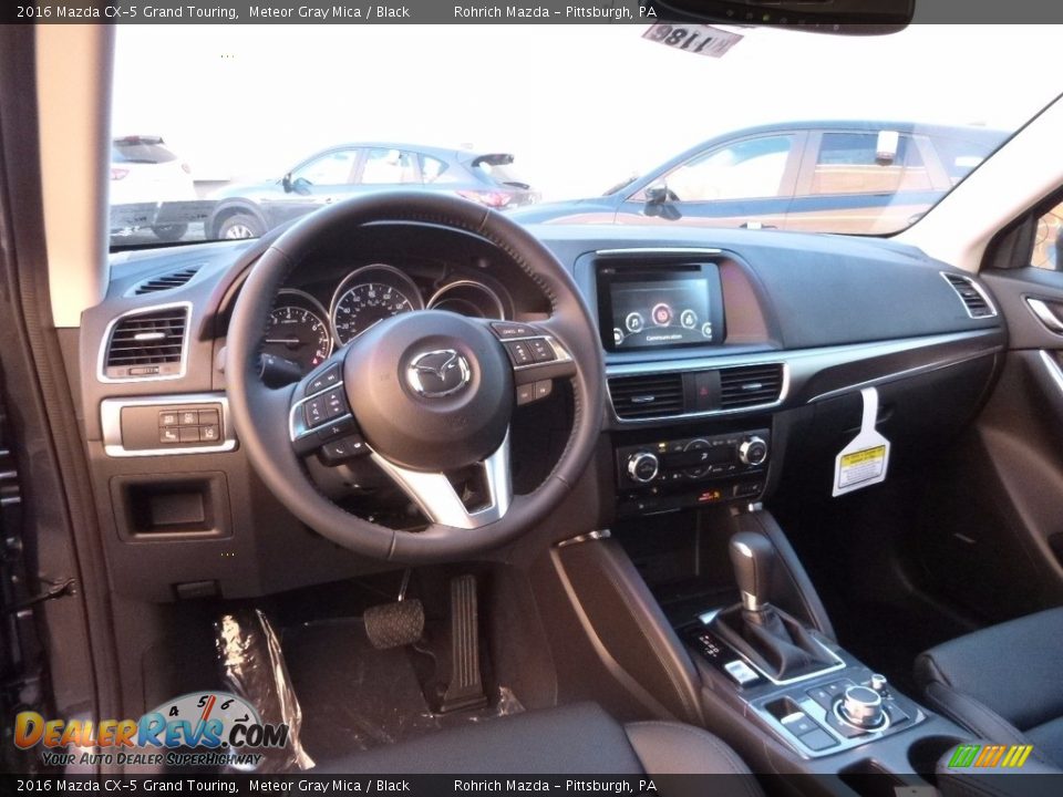 2016 Mazda CX-5 Grand Touring Meteor Gray Mica / Black Photo #9