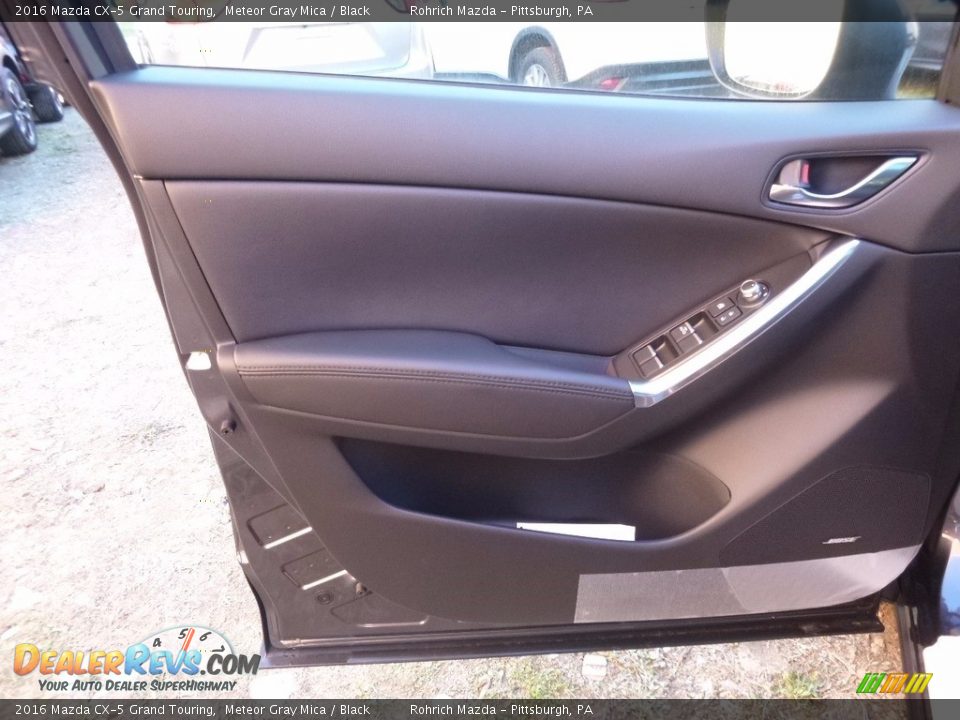 2016 Mazda CX-5 Grand Touring Meteor Gray Mica / Black Photo #10