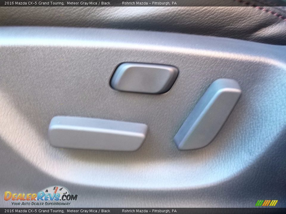 2016 Mazda CX-5 Grand Touring Meteor Gray Mica / Black Photo #12