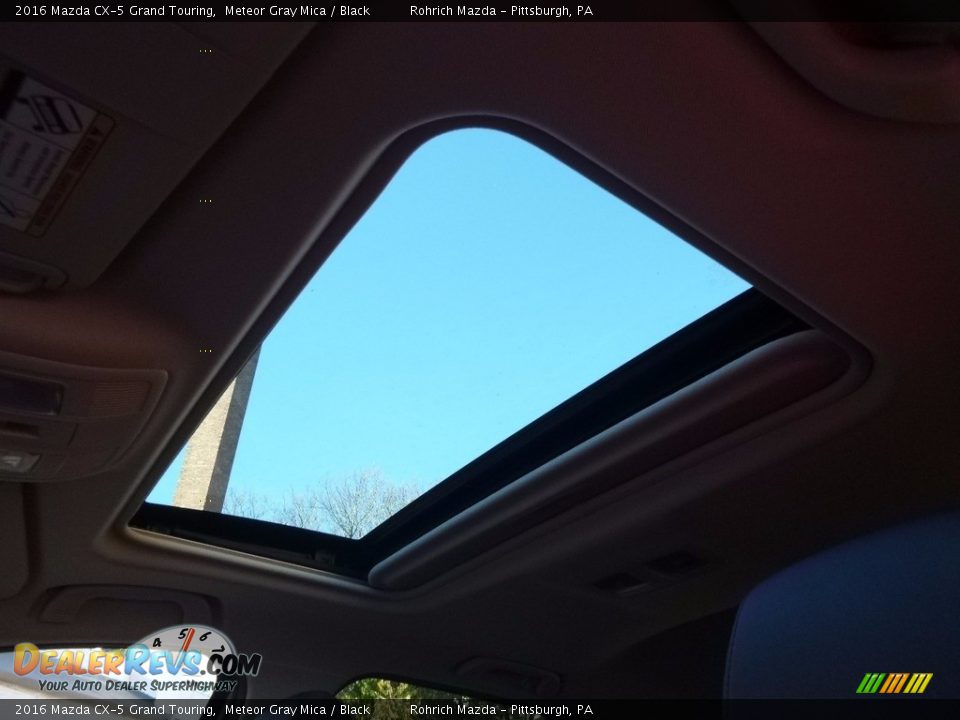 2016 Mazda CX-5 Grand Touring Meteor Gray Mica / Black Photo #13